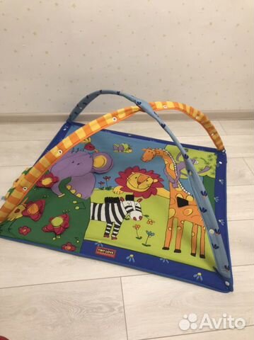 Развивающий коврик tiny love / интерактивный