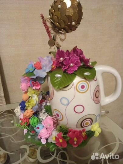 Топиарий денежное деревце