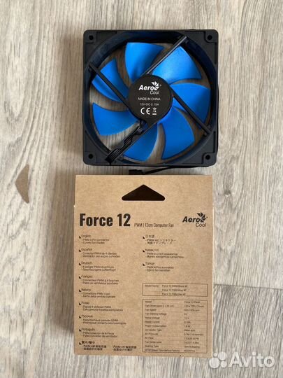 Кулер новый вентилятор Aerocool Force 12