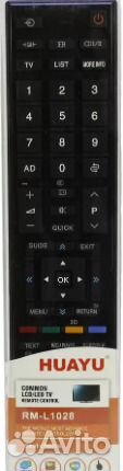 Пульт huayu toshiba RM-L1028 корпуc CT-90345 3D TV