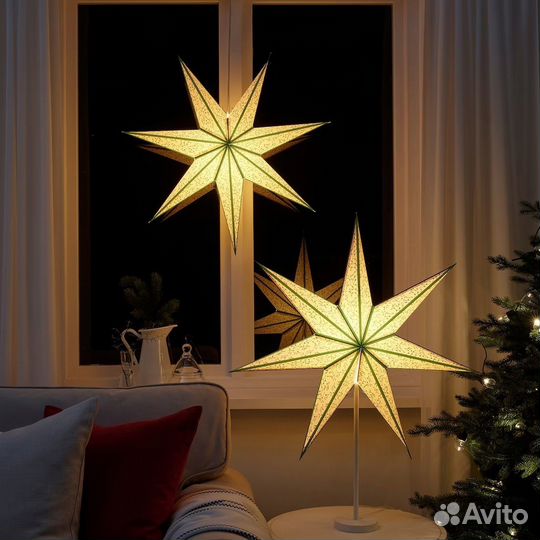 Абажур икеа Строла 70см