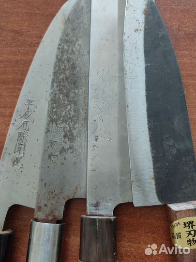 Ножи японские Деба, Усуба, Сантоку