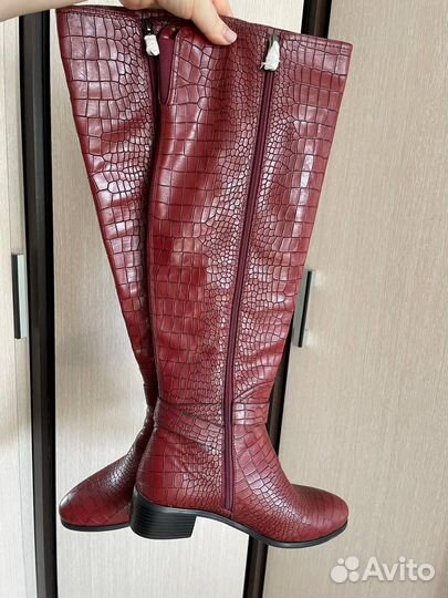 Сапоги ботфорты