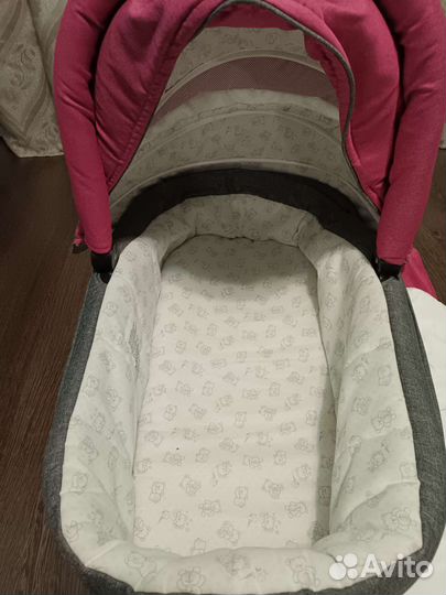 Коляска 2 в 1 babyton dizzy pink