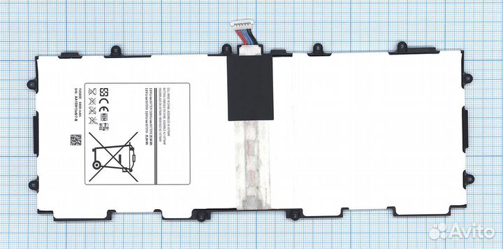Акб T4500 для Samsung GT-P5200 3.8V 6800mAh