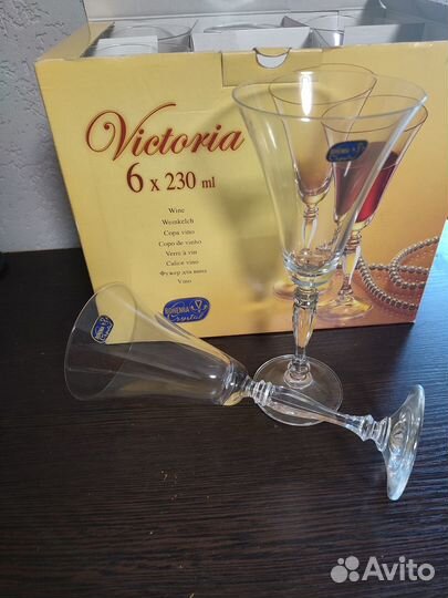 Набор бокалов для вина Bohemia Victoria