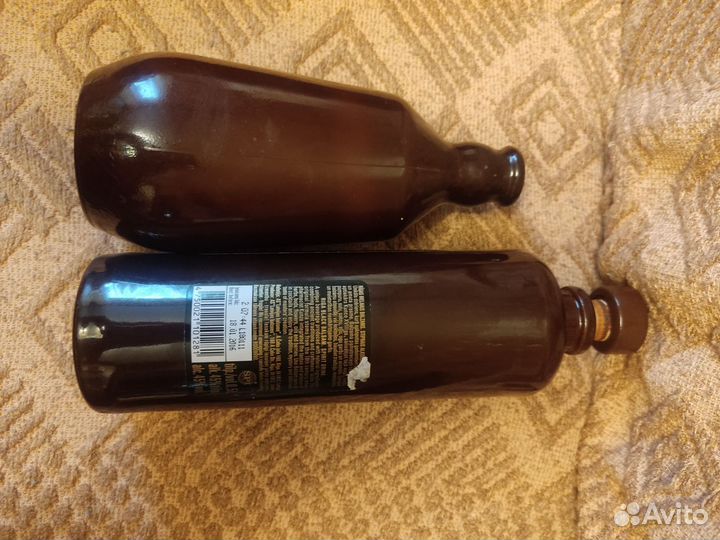 Бутылки керамические