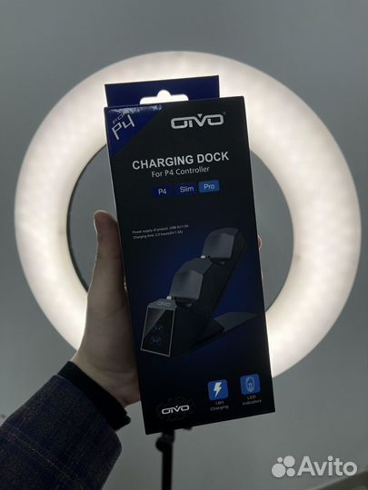 Зарядная станция для 2-x геймпадов oivo