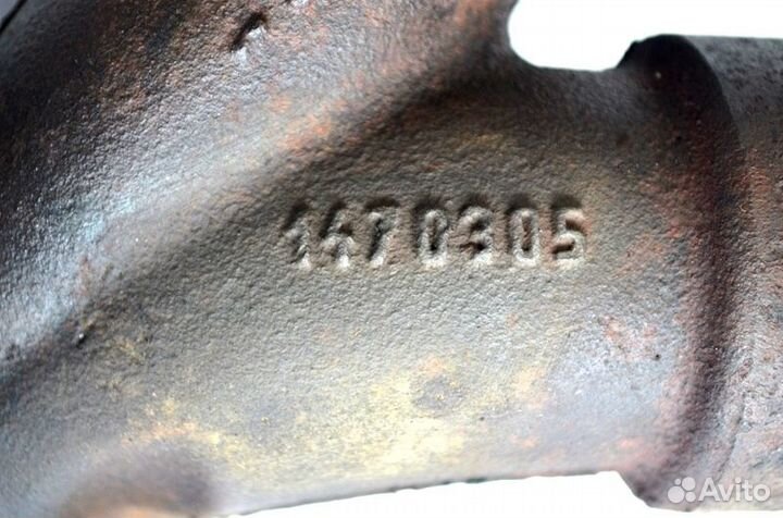 Выпускной коллектор, средняя часть scania 4-series