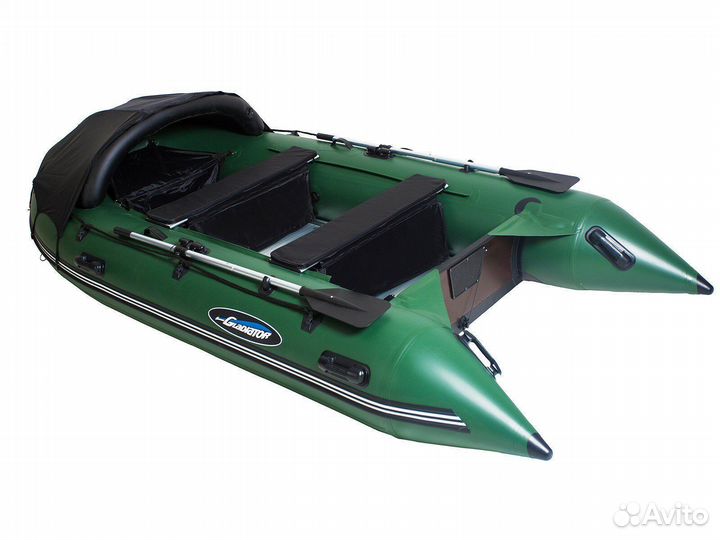 Лодка пвх Gladiator C370AL зеленый