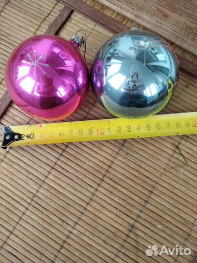 Елочные игрушки СССР