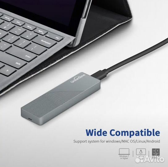 Корпус для ssd m2 nvme/ngff