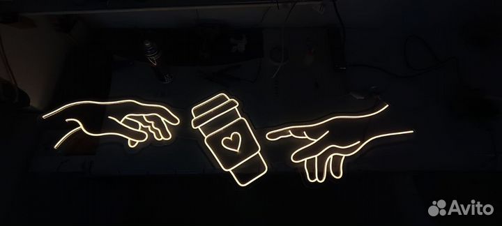 Установка рекламных вывесок