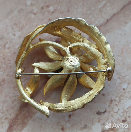 Винтажная брошь Kramer