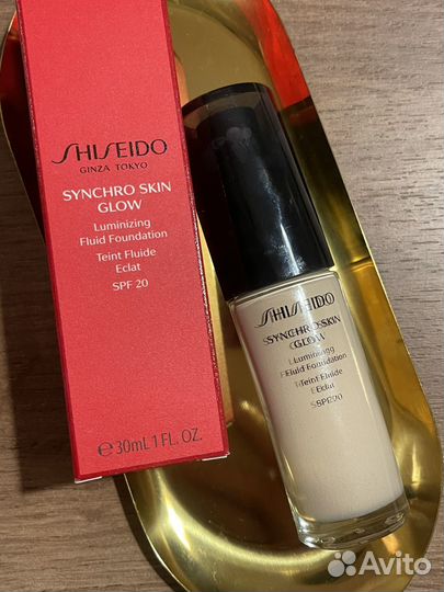 Shiseido флюид тональный