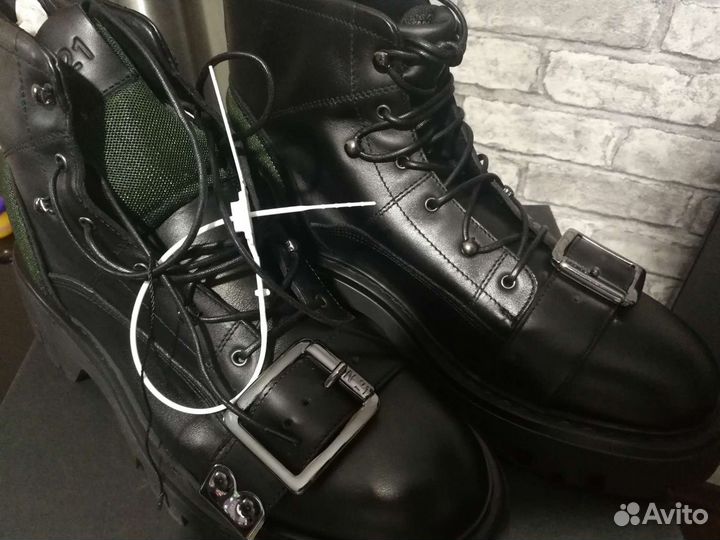 N 21 Buckled boots ботинки
