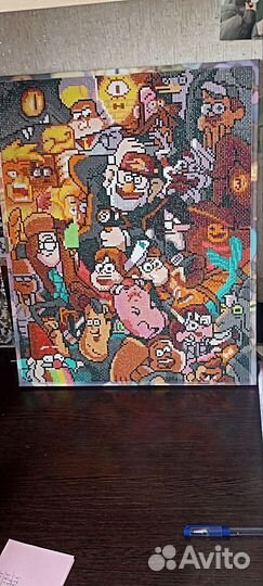 Алмазная мозаика 40 на 50 готовая