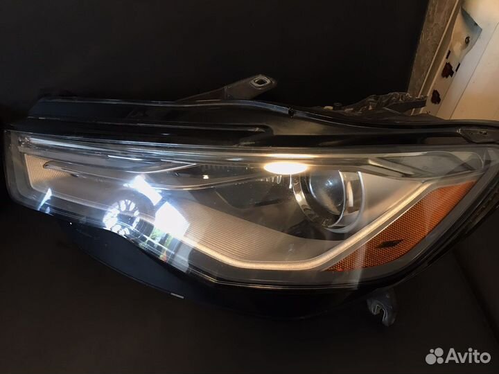 Передние фары Audi A6 C7 рестайлинг