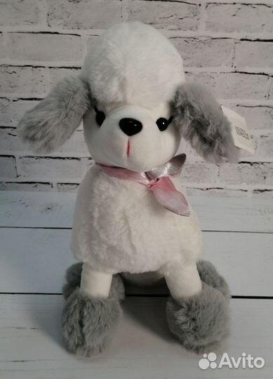 Мягкая игрушка, пудель 23см