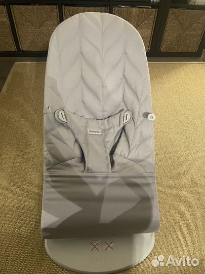 Кресло-шезлонг BabyBjorn Bliss Light Grey