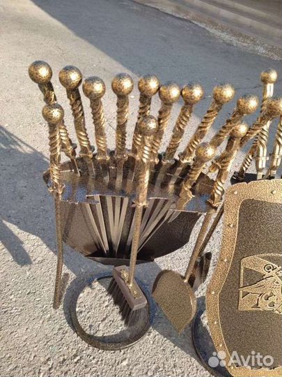 Щит подставка для шампуров