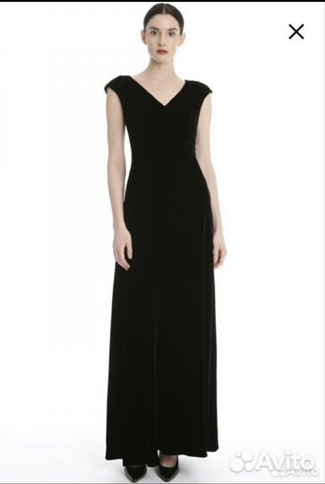 Платье Max Mara бархат