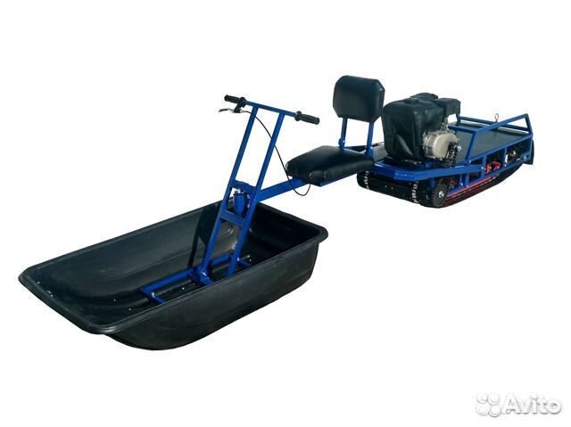 Мотобуксировщик-толкач “альбатрос-XLV8”