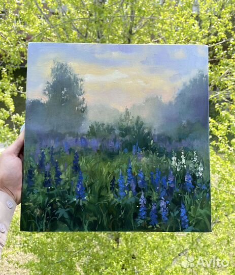 Картина маслом пейзаж