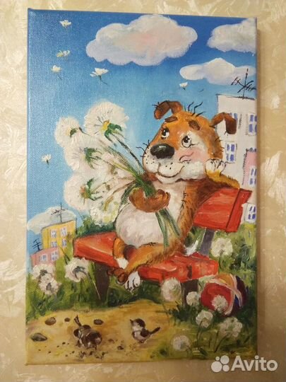 Картина маслом на холсте