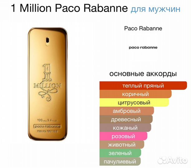 Набор мужского парфюма Paco Rabanne 4*30ml