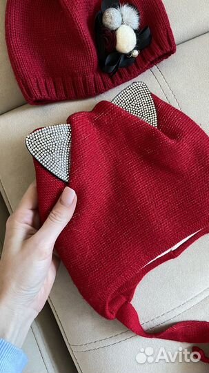 Зимние шапки вязаные