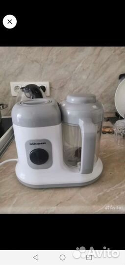 Пароварка блендер 2 в 1