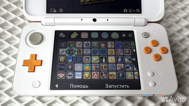 Nintendo 2ds xl + 90 игр 64Гб