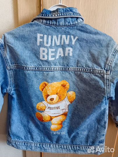 Джинсовая куртка для девочки