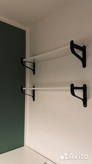 Уголки для полок IKEA металлические