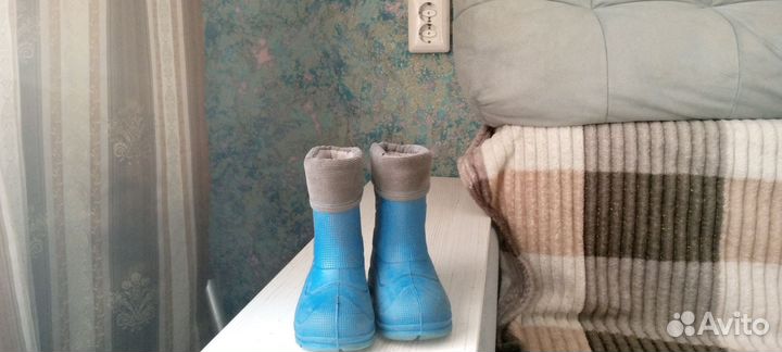Детские резиновые сапоги 24 размер