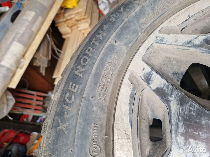 Диски оригинальные subaru forester шинами michelin