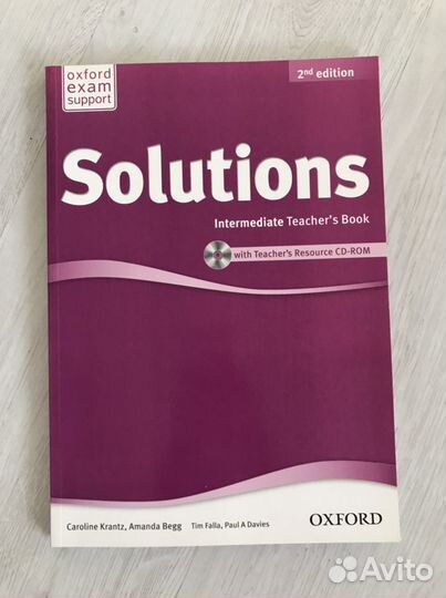 Учебники для учителя по англ языку Solutions