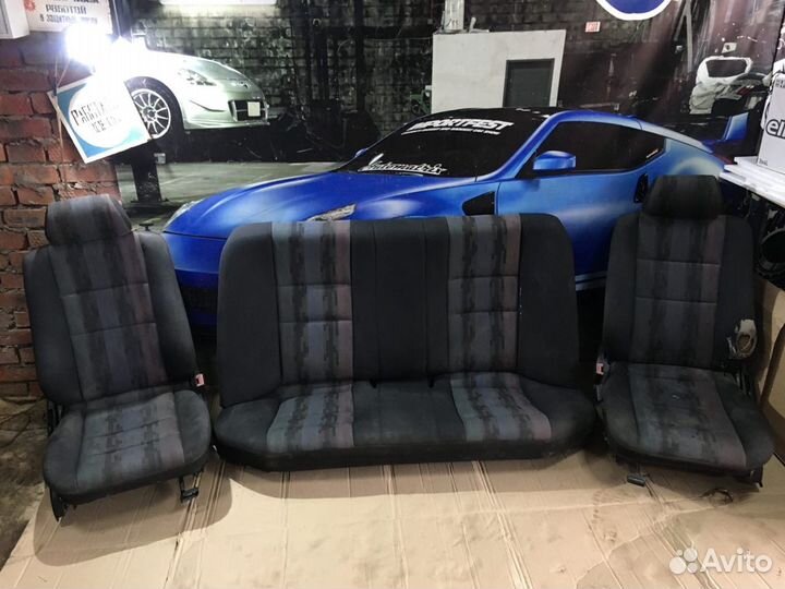 Салон в сборе с обшивками дверей Mercedes W202