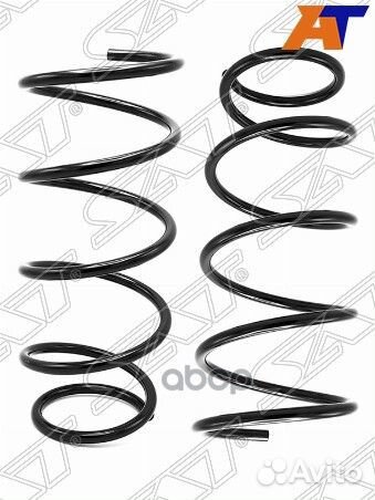 Комплект пружин 2шт передние toyota vitz/platz