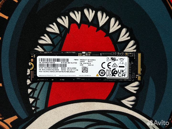 SSD M2 Samsung 256GB