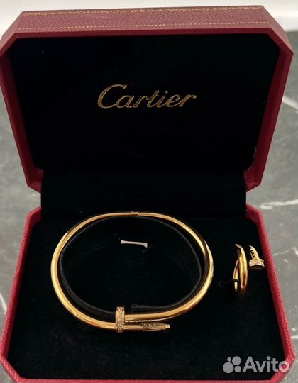 Браслет и кольцо Cartier