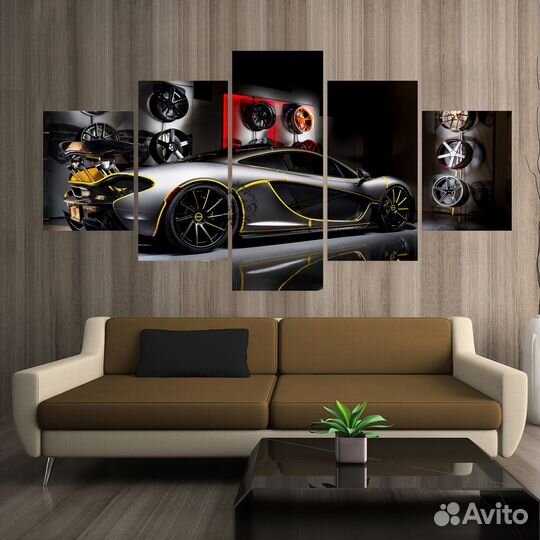 Популярные интерьерные картины. Стильные авто