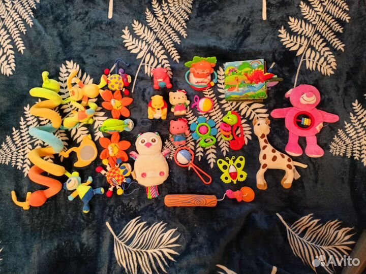 Игрушки погремушки пакетом