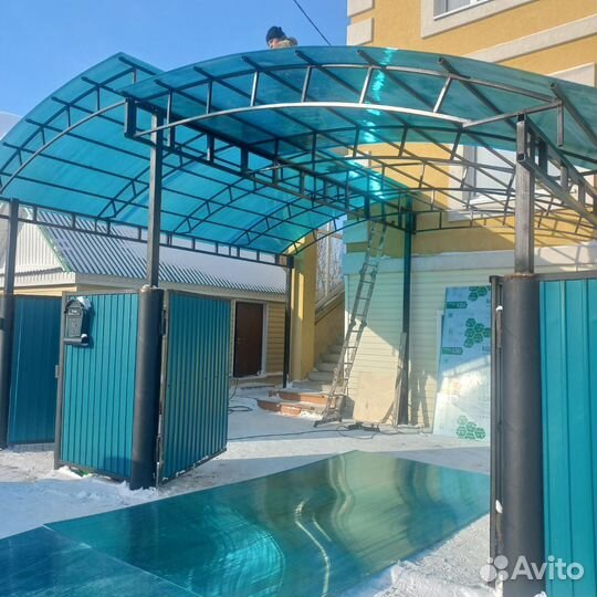 Навесы, Заборы, и др. виды сварочных работ