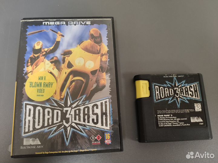 Road Rash 3 sega mega drive