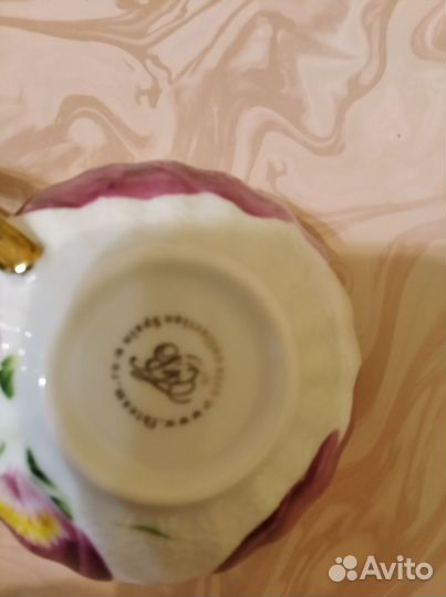 Чашка с блюдцем