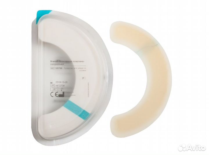 Эластичная пластина полукольцо Brava Coloplast-20ш