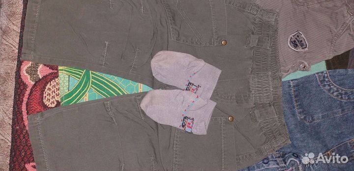 Пакет одежды и обуви для мальчика 6-12 мес