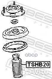 Пыльник+отбойник toyota/mitsubishi/honda/mazda